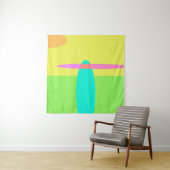 Abstract Wandkleed (In situ)