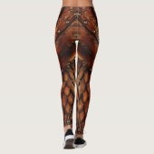 Abstract wapenontwerp op een Leggings (Achterkant)
