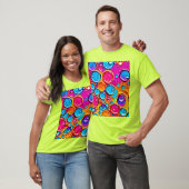 Abstract water laat kunst vallen t-shirt (Unisex)