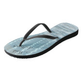 Abstract Water Maid of Honor Bruiloft Teenslippers (Schuin)