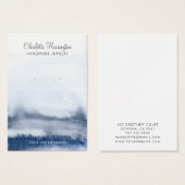 Abstract Water Oorbel Sieraden Display Kaart (Voorkant /achterkant)