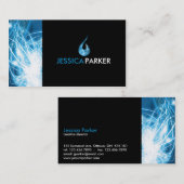 Abstract - water visitekaartje (Voorkant / Achterkant)