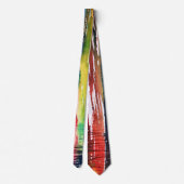 Abstract Watercolor Art Tie Stropdas (Achterkant)