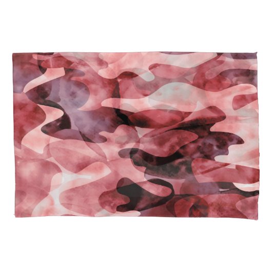 Abstract watercolor camouflage: tie-dye. kussensloop (Voorkant)