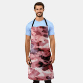 Abstract watercolor camouflage: tie-dye. schort (Gedragen)
