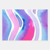 Abstract Watercolor Design Inpakpapier Vel (Voorkant 2)