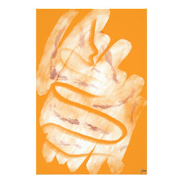 ABSTRACT WATERCOLOR  FOTO AFDRUK