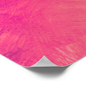 Abstract Watercolor Gradiënt Poster - Paars Roze  (Hoek)