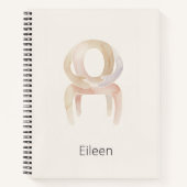 Abstract Watercolor Notitieboek voor Moeder (Voorkant)