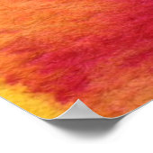 Abstract watercolor painted background poster (Hoek)