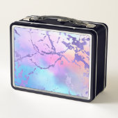 Abstract watercolorprintpatroon met gemengde kleur (Achterkant)