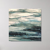 Abstract waterlandschap schilderij canvas afdruk (Voorkant)