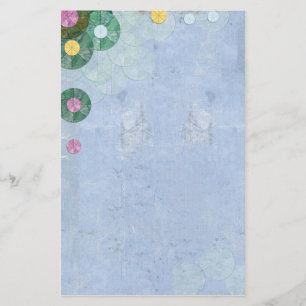 abstract waterleidingnet briefpapier