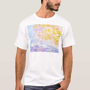 abstract, waterlelies van Monet 7 T-shirt