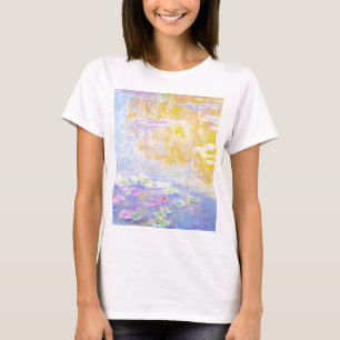 abstract, waterlelies van monet 7 t-shirt