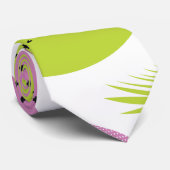 Abstract Watermeloen Trendy Vader  Stropdas (Opgerold)