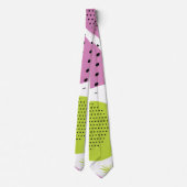 Abstract Watermeloen Trendy Vader  Stropdas (Achterkant)