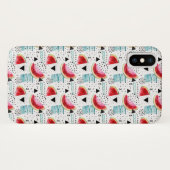 Abstract watermeloenpatroon Case-Mate iPhone case (Achterkant (horizontaal))