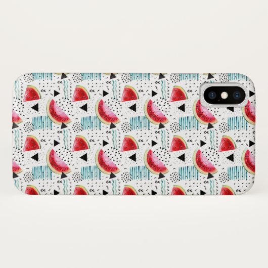 Abstract watermeloenpatroon Case-Mate iPhone case (Achterkant (horizontaal))