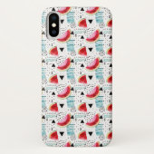 Abstract watermeloenpatroon Case-Mate iPhone case (Achterkant)