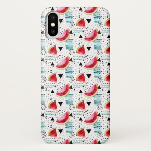 Abstract watermeloenpatroon Case-Mate iPhone case (Achterkant)