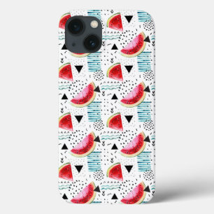 Abstract watermeloenpatroon Case-Mate iPhone case