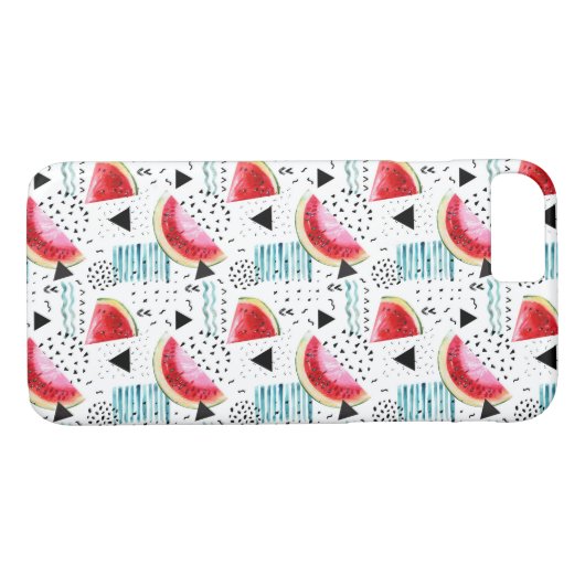Abstract watermeloenpatroon Case-Mate iPhone case (Achterkant (Horizontaal))