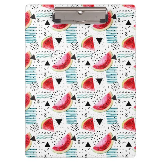 Abstract watermeloenpatroon klembord (Voorkant)