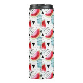 Abstract watermeloenpatroon thermosbeker (Achterkant)