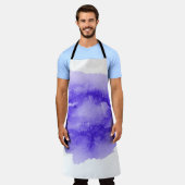 Abstract waterverf achtergrondafbeelding met vloei schort (Gedragen)