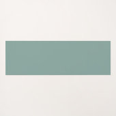 Abstract waterverf blauw zee yogamat (Achterkant (horizontaal))