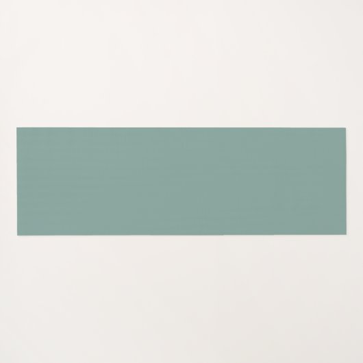 Abstract waterverf blauw zee yogamat (Achterkant (horizontaal))