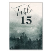 Abstract Waterverf boslandschap Kaart (Voorkant)