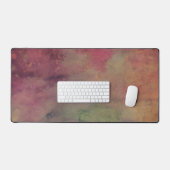Abstract Waterverf Kleurrijk Kunst Bureaumat (Keyboard & Muis)
