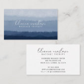 Abstract Waterverf Massage Therapie Visitekaartje (Voorkant / Achterkant)