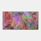 Abstract Waterverf ontwerp gedraaide kleuren lijne Bureaumat (Voorkant)