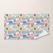 Abstract Waterverf vormpatroon Bad Handdoek (Handdoek)