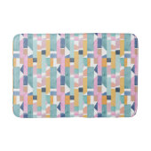 Abstract Waterverf vormpatroon Badmat (Voorkant)