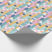 Abstract Waterverf vormpatroon Cadeaupapier (Hoek)