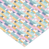 Abstract Waterverf vormpatroon Korte Tafelloper (Hoek)