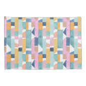 Abstract Waterverf vormpatroon Kussensloop (Achterkant-Rechts)