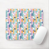 Abstract Waterverf vormpatroon Muismat (Met muis)