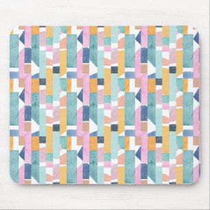 Abstract Waterverf vormpatroon Muismat