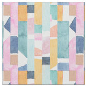 Abstract Waterverf vormpatroon Stof (Close Up)