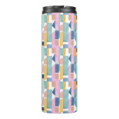 Abstract Waterverf vormpatroon Thermosbeker (Achterkant)