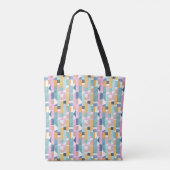 Abstract Waterverf vormpatroon Tote Bag (Achterkant)