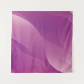 Abstract Waves. Futuristic Technology Style Backgr Wandkleed (Voorkant (horizontaal))