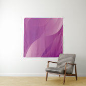 Abstract Waves. Futuristic Technology Style Backgr Wandkleed (In situ)