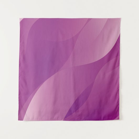 Abstract Waves. Futuristic Technology Style Backgr Wandkleed (Voorkant)