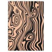 Abstract Waves Klembord - Kies kleuren (Achterkant)